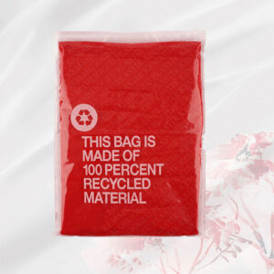 GRS Recycled Plastic Self-adhesive Bags | Sustainable Circular Apparel Packaging