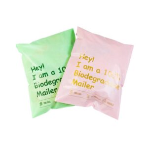 Custom Printed Compostable Shipping Mailers, Multi-color Eco Bags For Cross-border E-commerce