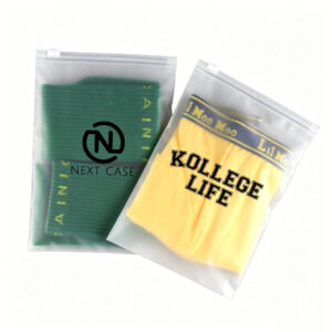 White Clear Zipper Pouches | Multi-size Plastic Packaging Bags
