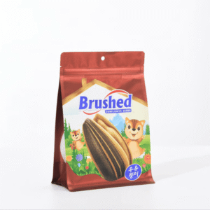 Cute Cartoon Compostable Stand-up Pouches for Nuts & Snacks
